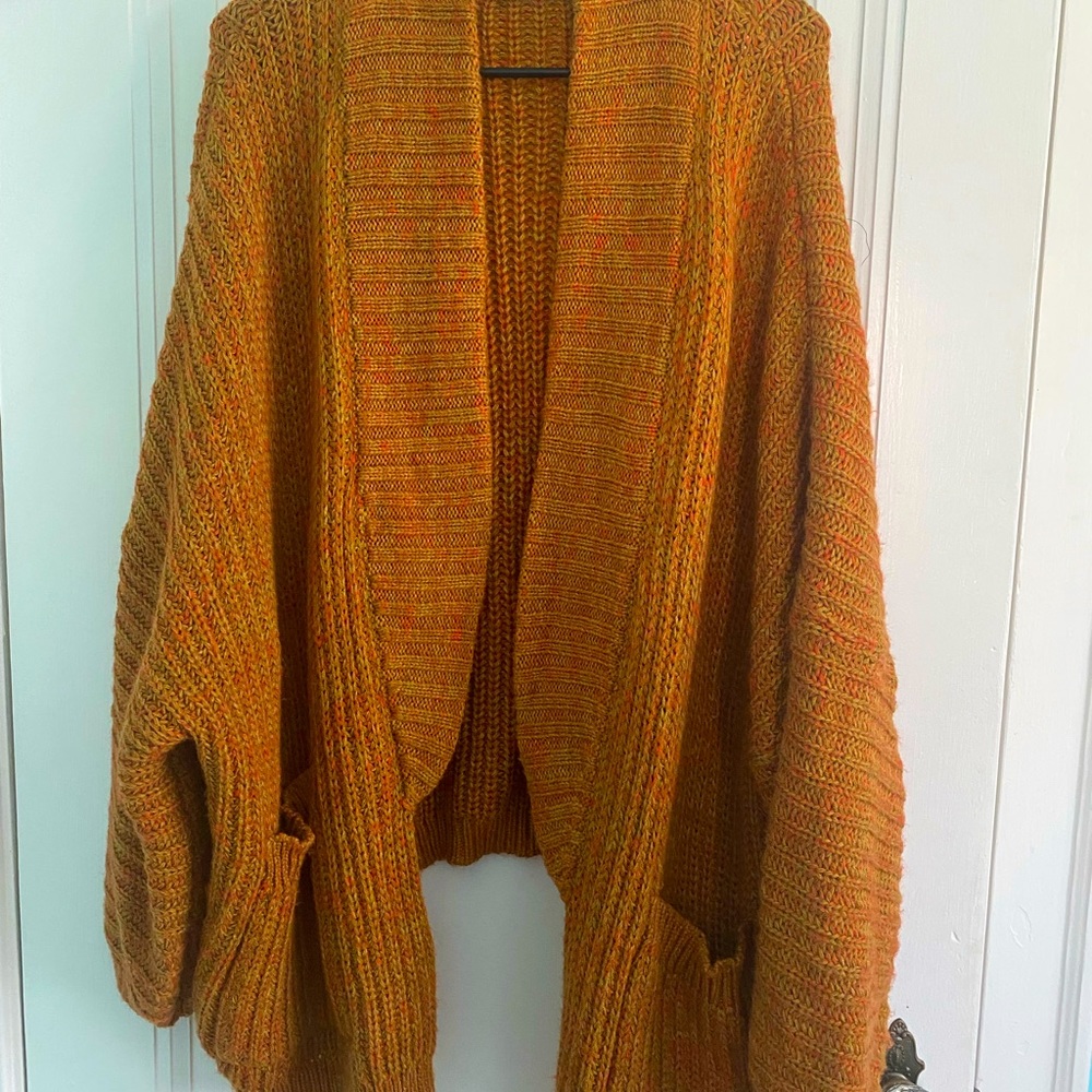 Orange, yellow urban outfitters sweater
